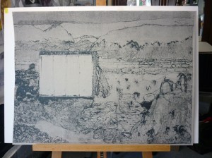 Collagraph relief