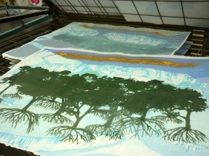 1304 trees on iceberg