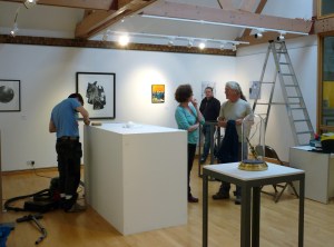 1306 Surrey Contemporary - setting up 2