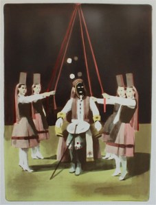 Adam Dix - Be As One - screenprint