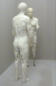 Virgile Ittah - For man would remember each murmur - fabric, mixed wax