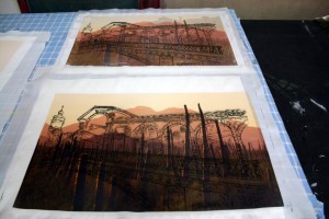 1311 Lithograph on polyester