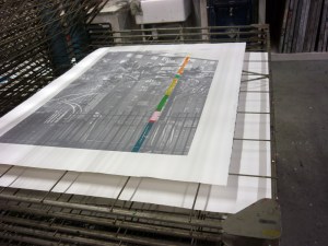 Paradise Road SW4 test print