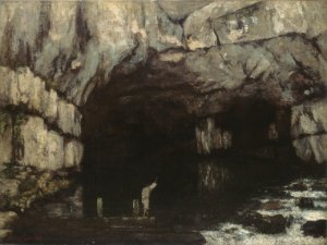 Gustave Courbet - La Grotte de la Loue