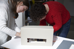 RCA Printmaking MA 2015 collaboration Lean To