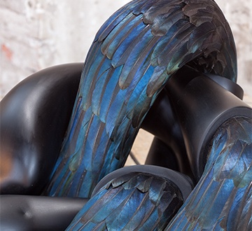 1601 Glasstress Kate MccGuire Maelstrom