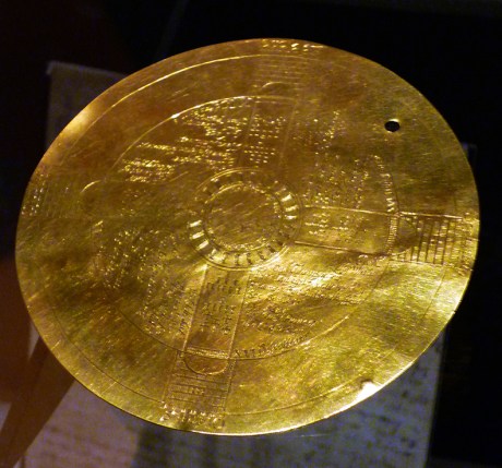1602 John Dee gold disc