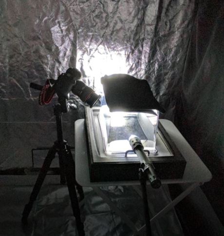 1704 Cloud Chamber setup