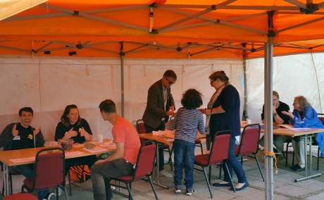 1709 CIMM Open Day Activitiy tent