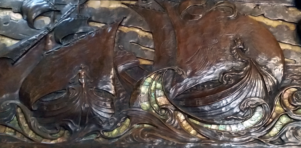 1710 Lloyds Register bronze Frieze