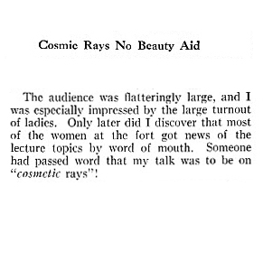 1804 1953 Cosmetic Rays