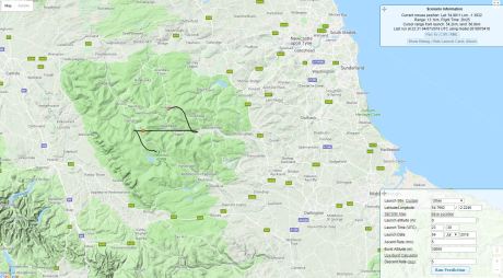 1806 weather balloon tracking