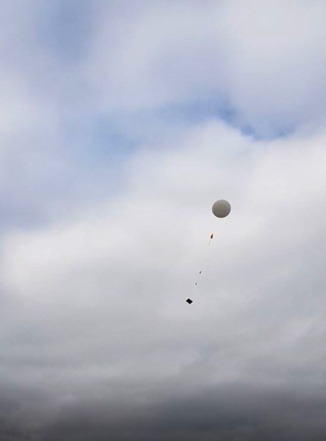 1808 UKHAS Balloon launch 4