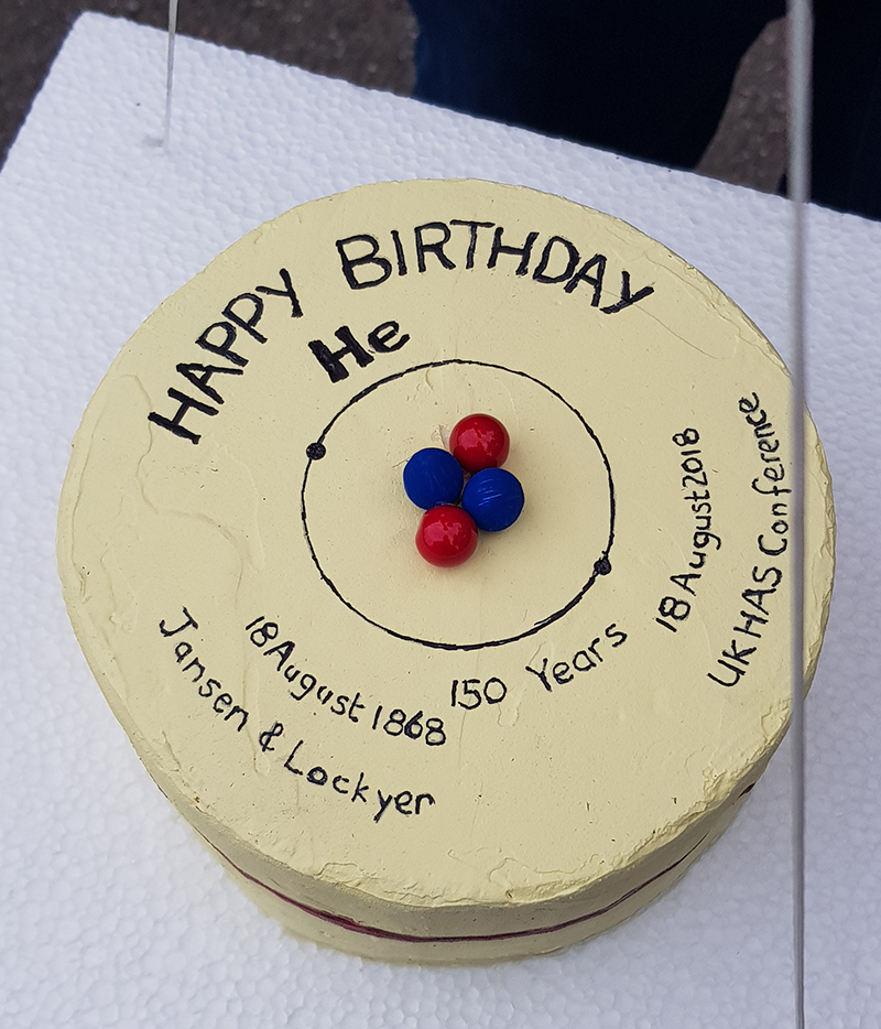 1808 UKHAS Balloon launch cake