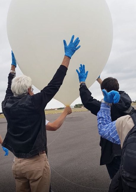 1808 UKHAS Balloon launch