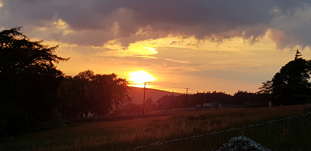 1906 solstice sunset