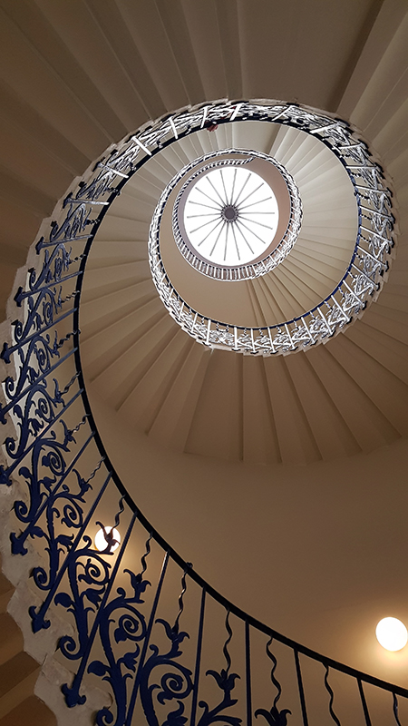 1912 Queen's House Tulip Staircase